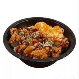 ข้าวไก่ทอดซอสคัตสึ (เมนูขายดี!!)