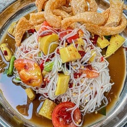 ส้มตำ ขนมจีน/แคปหมู/หน่อไม้