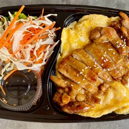 ข้าวไก่เทอริยากิไข่ข้น