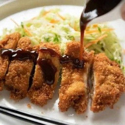 ข้าวไก่ทอดซอสเทริยากิ