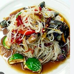 ตำซั่วปู ปลาร้า