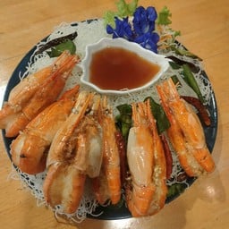 กุ้งก้ามกราม ซอสมะขาม