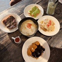 ราชานมสด โรตี ปังปิ้ง ฮาลาล