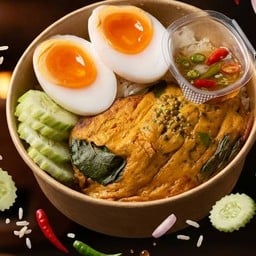 ห่อหมกทะเลย่างแม่เล็ก ตลาดนาดี้