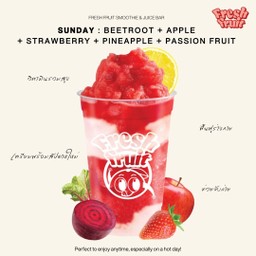 sunday บีทรุท สตอ แอปเปิ้ล สัปปะรด เสาวรส L