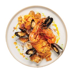 Linguine Arrabbiata Seafood