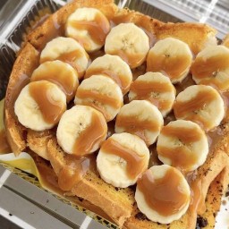 ปังปิ้งคาราเมล-กล้วย