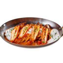 Spicy Prawn Spaghetti