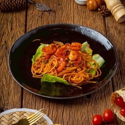 สปาเก็ตตี้กุ้ง