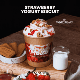 สตรอว์เบอร์รี โยเกิร์ต บิสกิต 16oz.