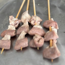 ไส้อ่อนย่างหมาล่า