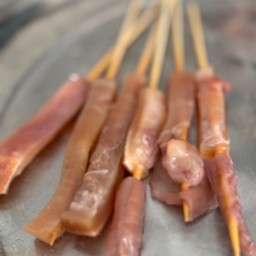 หมึกกรอบย่างหมาล่า