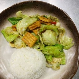 ข้าวแขนงเต้าหู้ทอด