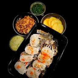 🥉 ปูดองน้ำปลาหอมพรีเมี่ยม (239)เนื้อแน่น ไข่กุ้งแน่น เสิร์ฟพร้อมเครื่องเคียง