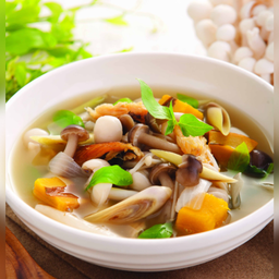 แกงเห็ดรวมปลาย่างหนองคาย