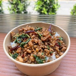 ข้าวกระเพราหมูสับ
