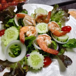 สลัดกุ้งลวก