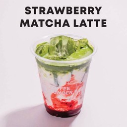 Strawberry Matcha Latte.