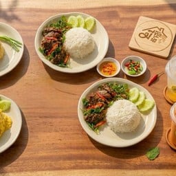 มีข้าวมีน้ำ - ทุ่งสง ⭐️ ฮันนี่เลม่อน กระเพรารสเด็ด 👍