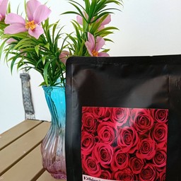 ลาเต้ คั่วกลาง กลิ่นกุหลาบ