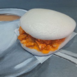 เปานึ่งไก่สไปซี่มาโย