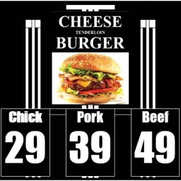 CHEESE BURGER เซ็นทรัลแจ้งวัฒนะ