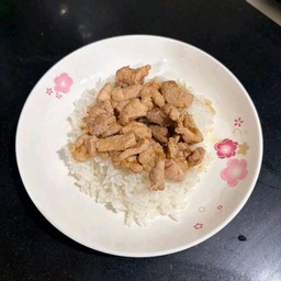 ข้าวหมูหวาน