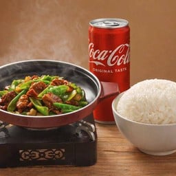 เซ็ทหมูผัดพริก สำหรับ 1 ท่าน