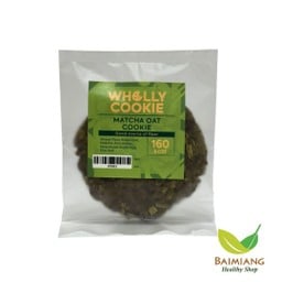 WHOLLY COOKIE Matcha Oat Cookie