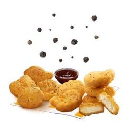 แมคนักเก็ต การ์ลิคแบล็คเปปเปอร์ 10 ชิ้น