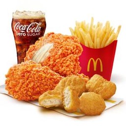 [อร่อยซ่ากับโค้ก] ไก่ทอดแมค ชุดคุ้มครบเซ็ต (XL)