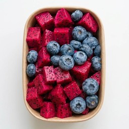 แก้วมังกรแดงนอก & บลูเบอร์รี