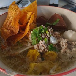 ก๋วยเตี๋ยวหมู(ในซอย5)ท้ายตลาดหนองมน ท้ายตลาดหนองมน