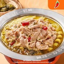 เนื้อวัวสไลซ์ต้มผักกาดดองโบราณ老坛酸菜肥牛-