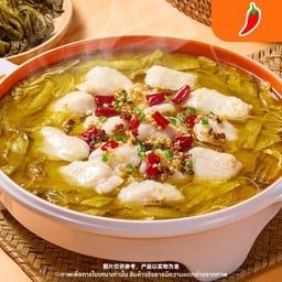 ปลาต้มผักกาดดองโบราณ(ไซส์ใหญ่)老坛酸菜鱼【大份】