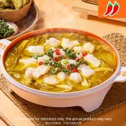 ปลาต้มผักกาดดองพริกหอมเสฉวน( สำหรับคนเดียว)青花椒酸菜鱼【单人份】