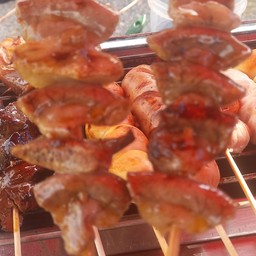 ใส้อ่อนหมูย่างหม่าล่า