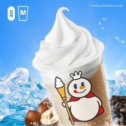 สโนว์ท็อปเฮเซลนัทลาเต้