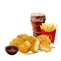 ชุดแมคนักเก็ต การ์ลิคแบล็คเปปเปอร์ 6 ชิ้น (L)