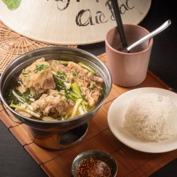 20 ชุดกระดูกเนื้อหม้อไฟ (Vietnamese Beef Bone Hot Pot)