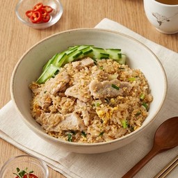 ข้าวผัดหมูคีโต
