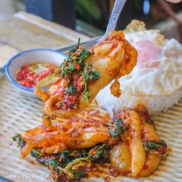 ข้าวราดพริกแกง (เลือกเนื้อสัตว์ตามชอบ)