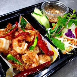 กุ้งคลุกฝุ่น