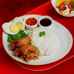 ข้าวไก่ตุ๋น ข้อย่างเดียว