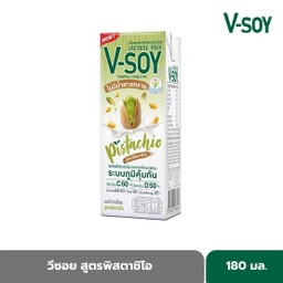 วีซอยนมถั่วเหลือง พิสตาชิโอ้180ml.