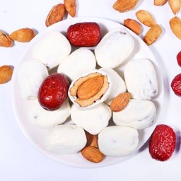 นมชีสพุทราไส้อัลมอลด์