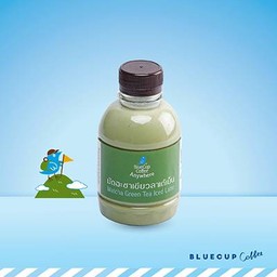 มัตฉะชาเขียวลาเต้เย็น