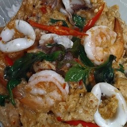 ข้าวห่อหมกทะเลไข่ข้น