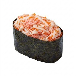 ซูชิหน้าสลัดปูอัด