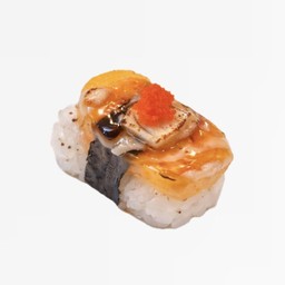 ซูชิหน้าไข่หวานพ่นไฟชีส